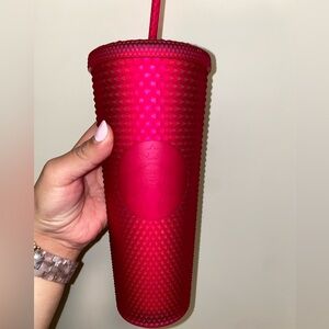 Hot Pink - Studded Starbucks Tumbler (2021)